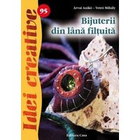Bijuterii din lana filtuita - Idei creative 95 - PE COMANDA