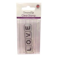 DCCS034-Stampila din silicon - Love-CS-R