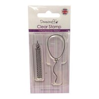 DCCS035-Set 2 stampile din silicon - Birthday Set-CS-R
