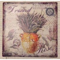 288035 - Placuta decorativa cu grau 20x20cm - ANT-CH