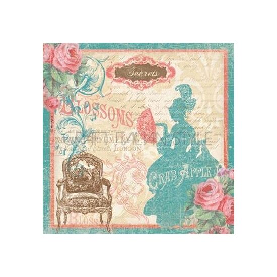 DFT251 - Servetel de orez 50x50cm - Stamperia