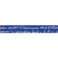 NST005 - Panglica printata 15mm x 5m - Stamperia - Handswritten