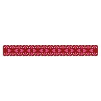 27 - 657411 Cutter Sizzlits banda - Floral Hearts - Sizzix