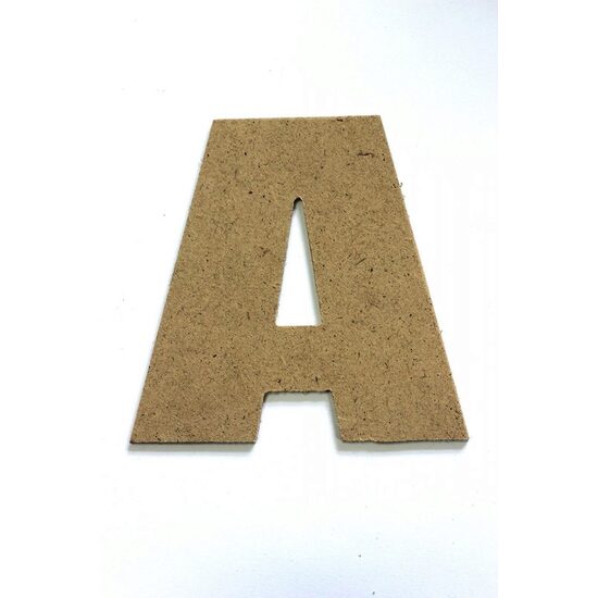 Litere A - MDF 10cm x 2.5 mm