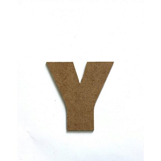 Litere Y - MDF 10cm x 2.5 mm