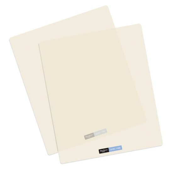 29 - 656495 Big Shot Pro Accessory - Mylar Shims, Standard 2 buc/set - Sizzix