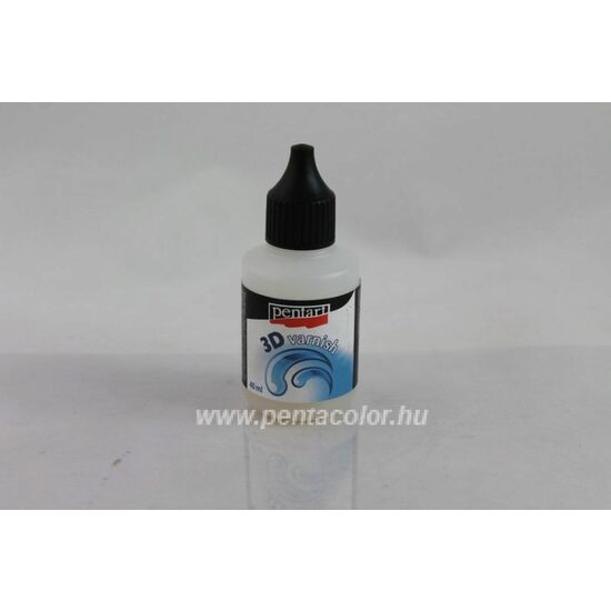 21329 - Lac 3D 40 ml - 3D varnish - Pentart - imita glazura la rece - rasina