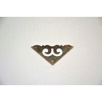 366945D - Coltar metalic - nuanta bronz - 3.5x 3.5x 5cm - ANT-CH