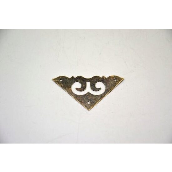 366945D - Coltar metalic - nuanta bronz - 3.5x 3.5x 5cm - ANT-CH