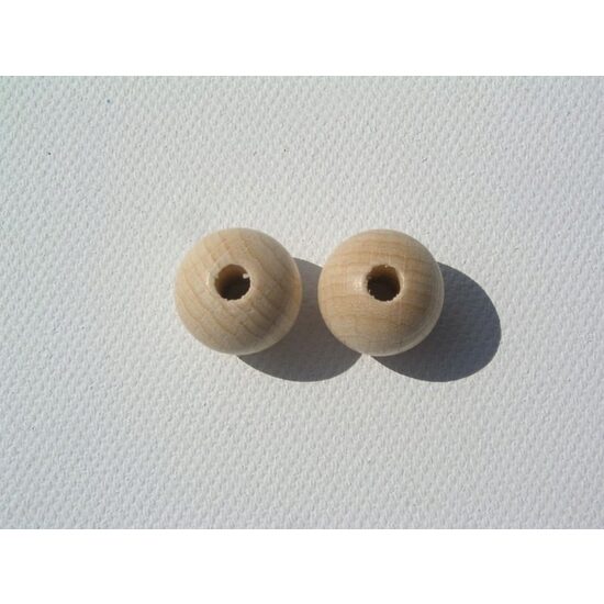 Set 10 bile lemn natur - ANT-CH, Pentart 