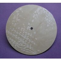 355101 - Cadran ceas placaj, rotund - 25cm x 4mm - ANT-CH
