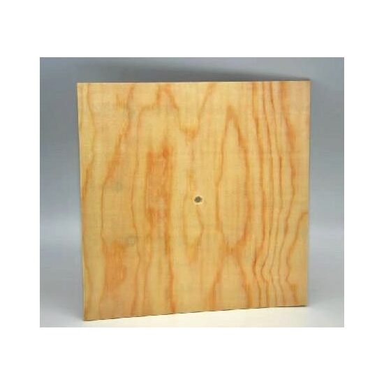 355103 - Cadran ceas placaj, patrat 24.5cm x 3mm - ANT-CH