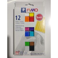 8023 C12-1 - Set pasta polimerica de modelat Fimo Soft - 12 x 25gr