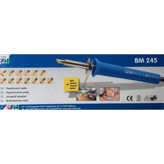 Aparat pirogravura 30W - 15 piese -13080 - PENTART