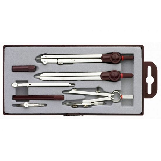S0233370 Compas CENTRO 7 piese - Rotring