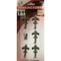366991 - Set 5 ornamente metal, mini agatatori - ANT-CH