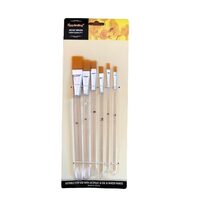 358824 - Set 6 pensule sintetice late, coada transparenta - ANT-CH