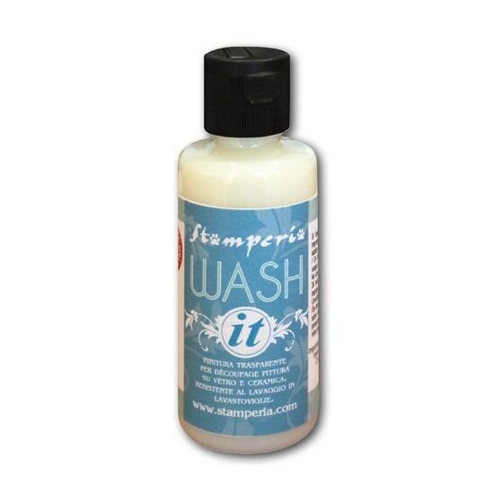 KE36M - Lac final rezistent la apa - WASH it - 80ml - Stamperia