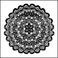 WTKCC15 - Stampila High Definition - 10x10cm - Lace - Stamperia