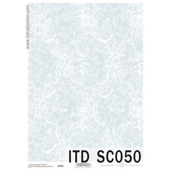 SC050 - Hartie scrapbooking - A4, 250g - ITD