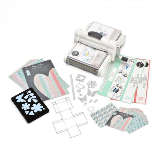 661546 - Big Shot Plus Starter Kit White / Gray - Sizzix