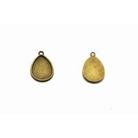 366876D - Medalion bronz - lacrima 2.5cm - ANT-CH