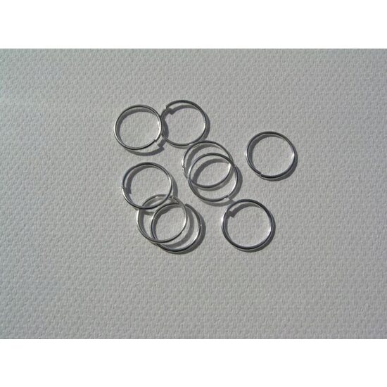 3004B Set 10 grame zale argintii , 1.2 cm