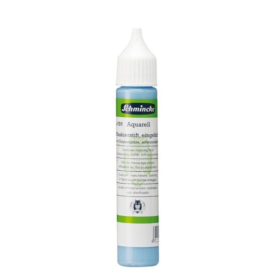 50731005 Masking fluid blue 25 ml / Lichid de mascare albastru - Schmincke