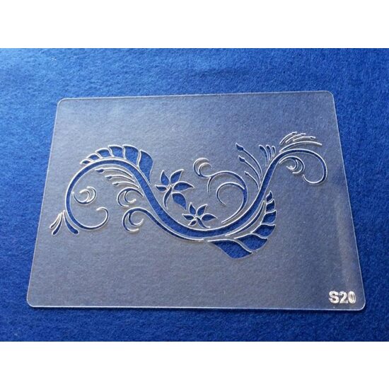 24099 - Sablon 3D plastic, A5 - S20 - Pentart
