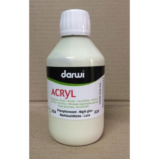 Acrilic fosforescent 250 ml Darwi