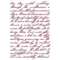 KSG321 - Sablon 21x29.7 - Calligraphy - Stamperia