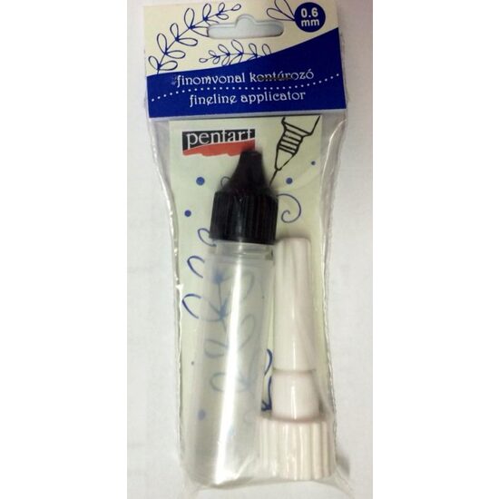 20247 - Tub cu aplicator - varf foarte subtire - 0.6mm - Pentart