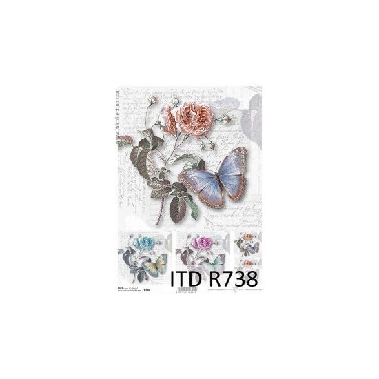 R738 - Hartie orez A4, 25 - 30gr - ITD