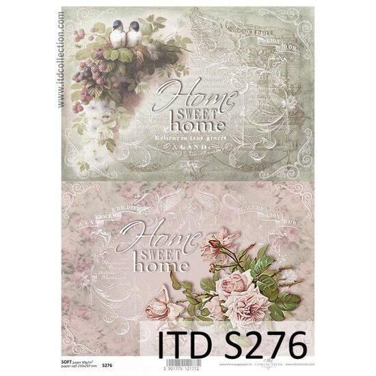 S276 - Hartie decupaj - SOFT - A4, 40gr - ITD