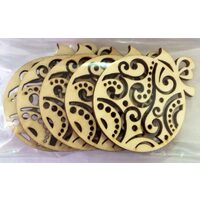 23075 - Set 5 forme lemn - globuri nr 314 - PENT
