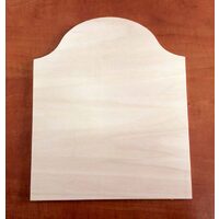 2418 - Cadran ceas, placaj - cu bolta - 25 x 31cm. PENT