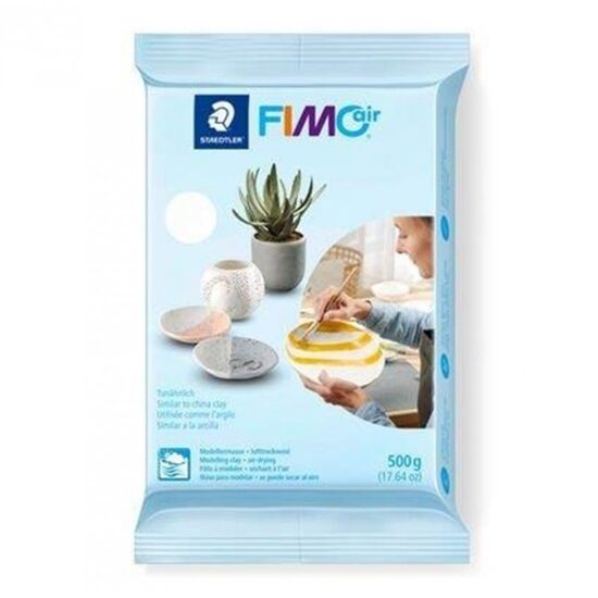 8100-0 Pasta de modelat cu uscare la aer Fimo Air basic 500gr - alb