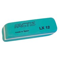 LX12 Radiera verde din plastic, Factis
