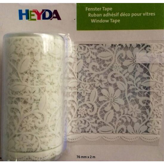 203584487 Folie adeziva, transparenta cu model dantela - Heyda