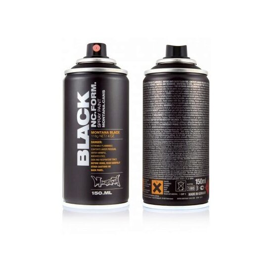 BLK9105 - Spray pentru graffiti Montana Black 150 ml - Alb