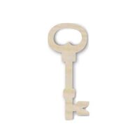 KLS250 - Figurina din lemn, cheie - 8.7x3.5 cm - Stamperia