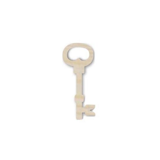 KLS250 - Figurina din lemn, cheie - 8.7x3.5 cm - Stamperia