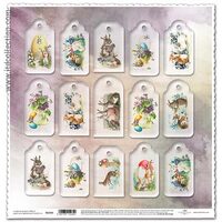SCL543 - Hartie scrapbooking - 200g, 31,5 x 32,5 cm - ITD