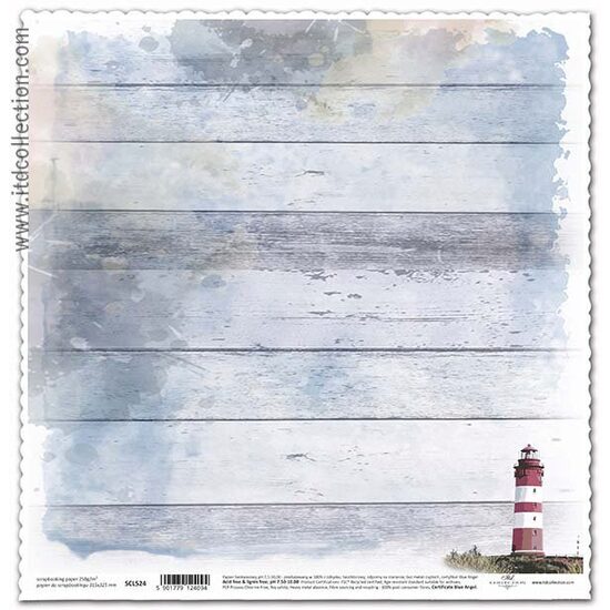 SCL524 - Hartie scrapbooking - 200g, 31,5 x 32,5 cm - ITD