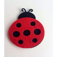368851 - Figurina fetru buburuza 7.5cm. - ANT-CH