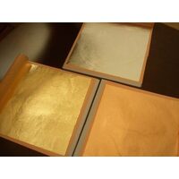 COM214/20 - Plic 25 foite aur 2, imitatie, 14x14cm - MASS