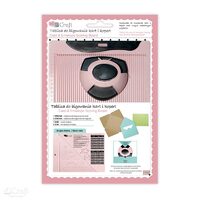 JCTB-002 - Card and envelope scoring board - Tabla de marcare si confectionare de plicuri - 16x21cm