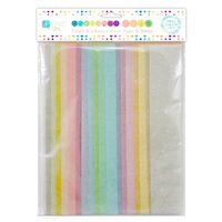 KSBI-001 - Set 10 coli hartie subtire, pastelata 22gr. 50x66cm - DP CRAFT