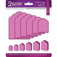 DS-CAD-STAC - Set 6 cuttere Create a Card - Stacey - Crafters Companion