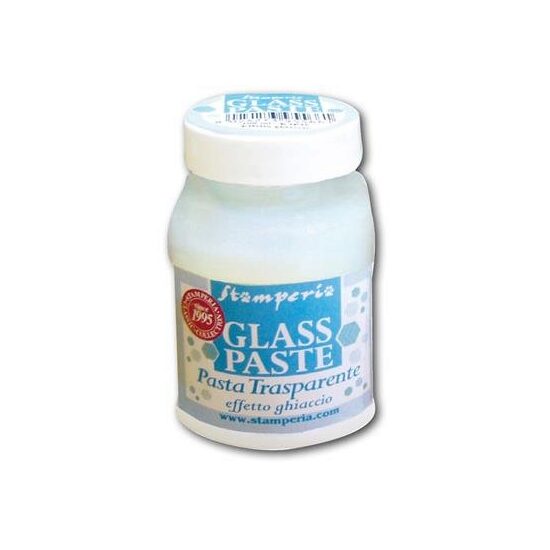 K3P36 - Glass paste ice effect 100ml - pasta sticla efect gheata - STAMPERIA